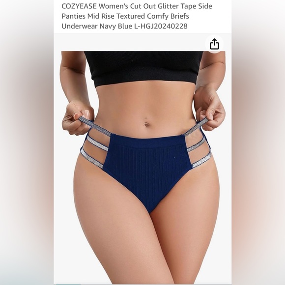 Cut Out Panties - Picture 1 of 4